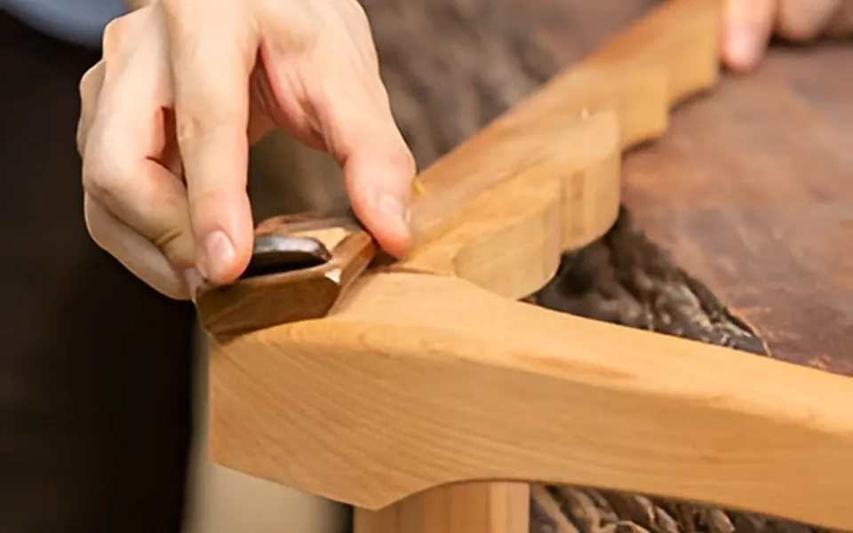 使う木についても同じです。